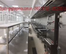 Thi công bếp căn tin xí nghiệp giá rẻ, uy tín