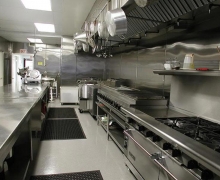 Thi công bếp nhà hàng giá tốt